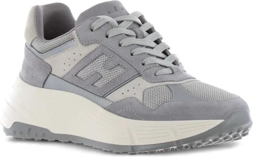 Hogan Leren sneakers Grijs - Foto 3