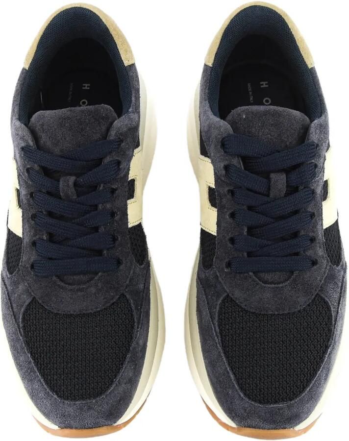 Hogan Maxi Active suède sneakers Blauw - Foto 2