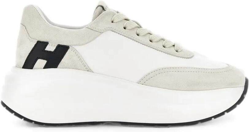 Hogan Maxi I Active low-top sneakers met chunky zool Wit