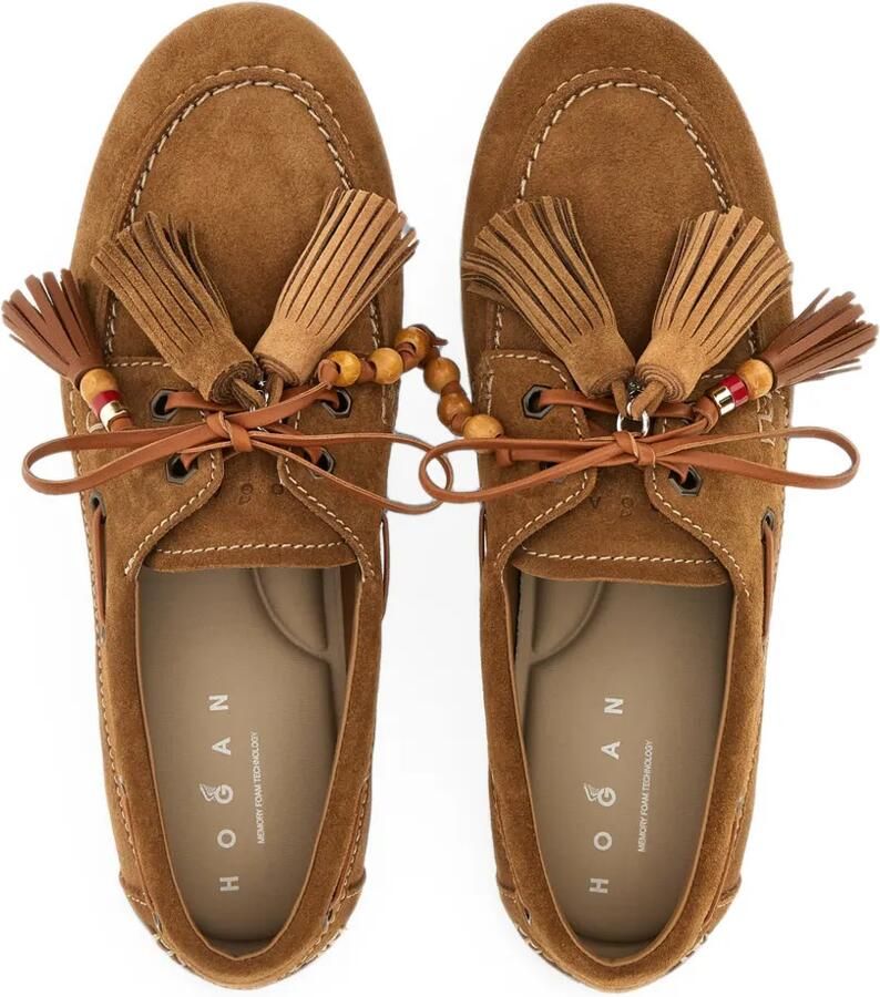 Hogan Olympia bootschoenen Bruin - Foto 2