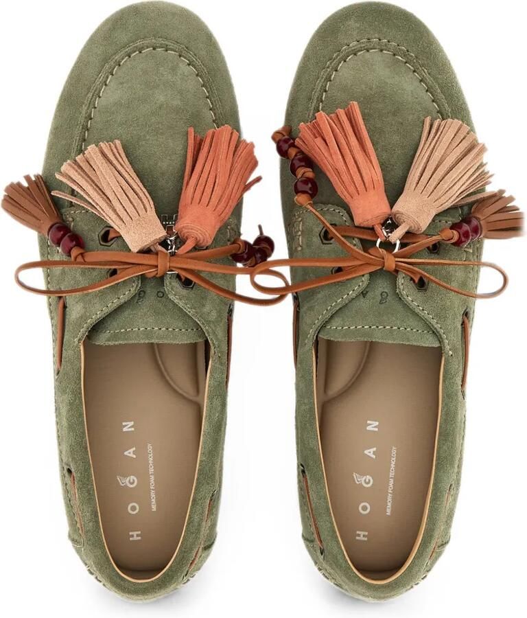 Hogan Olympia bootschoenen Groen - Foto 2