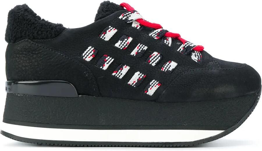 Hogan platform sneakers Zwart