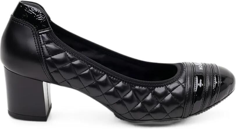 Hogan Pumps met leren hak Zwart