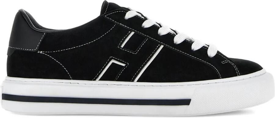 Hogan Rebel suède sneakers Zwart