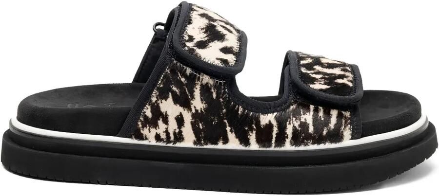 Hogan Sandalen met dubbel bandje Zwart