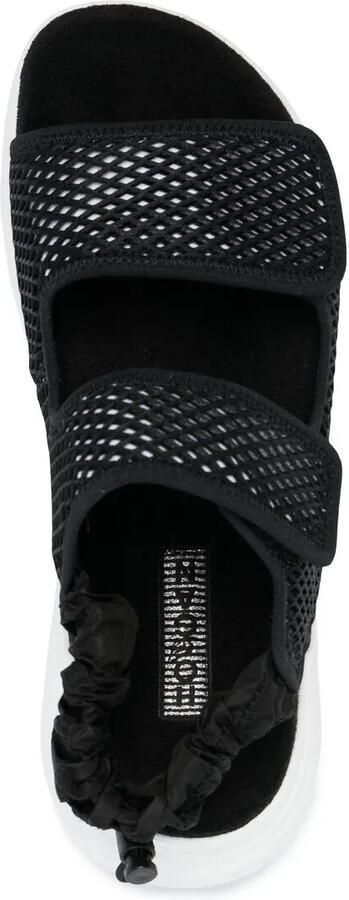 Hogan Sandalen met klittenband Zwart - Foto 3