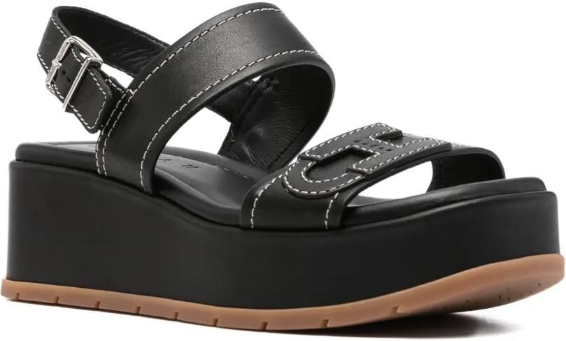Hogan Sandalen met logodetail Zwart - Foto 2