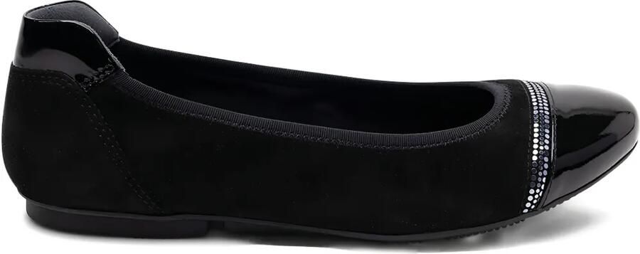Hogan sequin front ballerinas Zwart