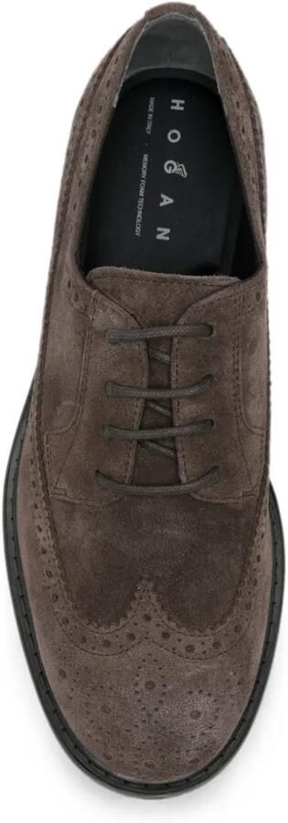Hogan Sneakers met brogue-detail Grijs - Foto 4