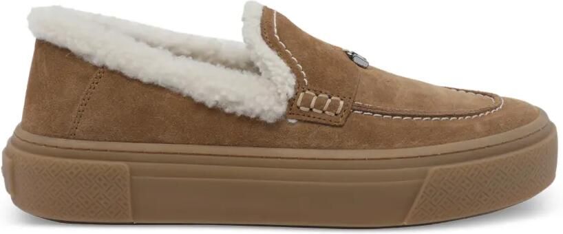 Hogan Sneakers met lammy afwerking Bruin