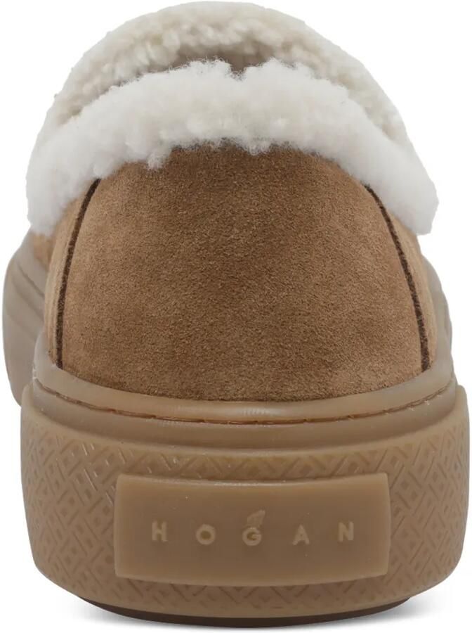 Hogan Sneakers met lammy afwerking Bruin - Foto 2