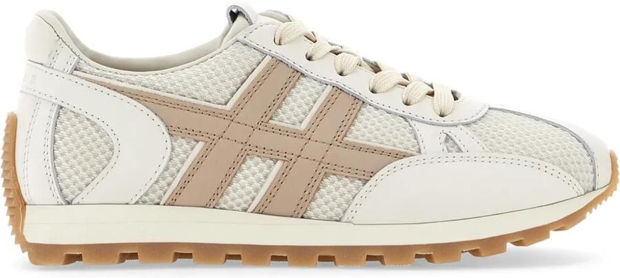 Hogan Sneakers met logo Beige