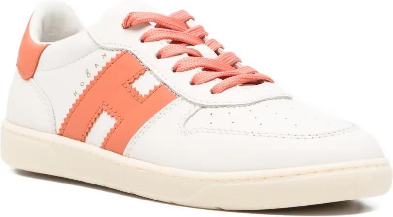 Hogan Sneakers met logo Beige - Foto 4