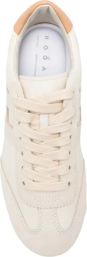 Hogan Sneakers met logo Beige - Foto 4