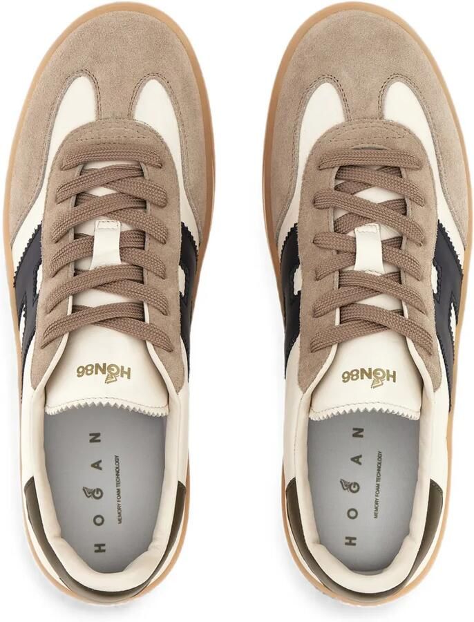 Hogan Sneakers met logopatch Beige - Foto 2