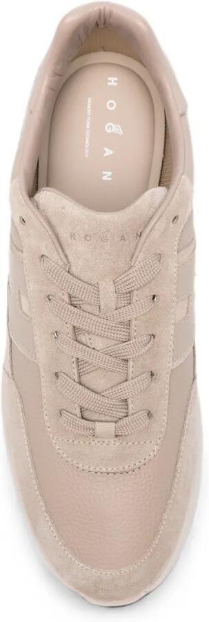 Hogan Sneakers met logopatch Beige - Foto 3