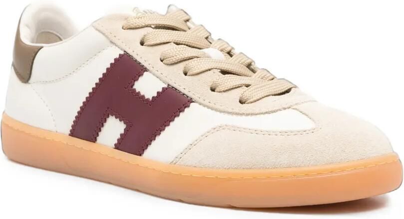 Hogan Sneakers met logopatch Beige - Foto 2