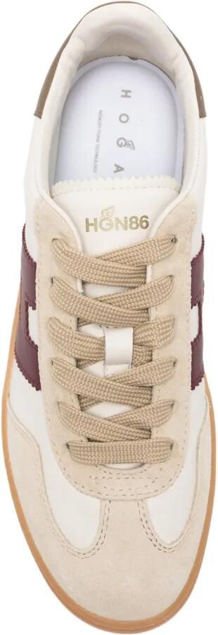 Hogan Sneakers met logopatch Beige - Foto 4