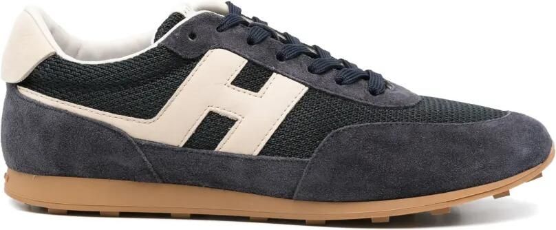 Hogan Sneakers met logopatch Blauw - Foto 3