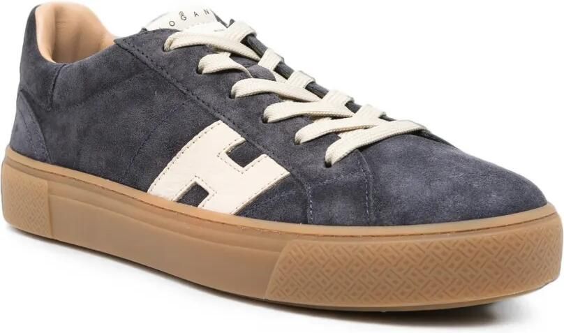 Hogan Sneakers met logopatch Blauw - Foto 2
