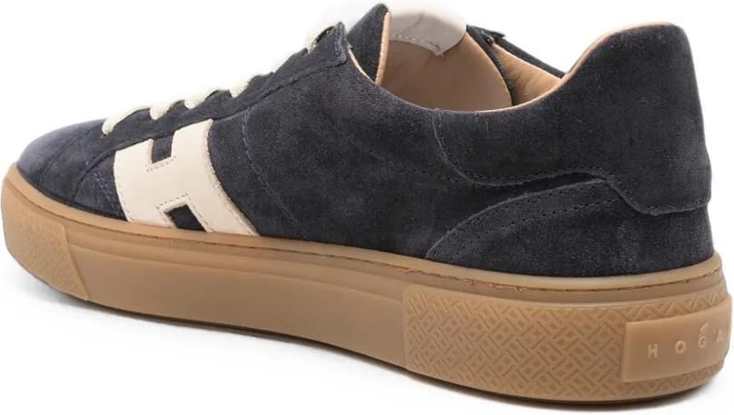 Hogan Sneakers met logopatch Blauw - Foto 3