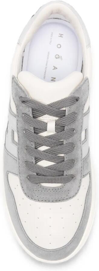 Hogan Sneakers met logopatch Grijs - Foto 4
