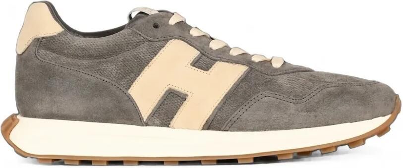 Hogan Sneakers met logopatch Grijs