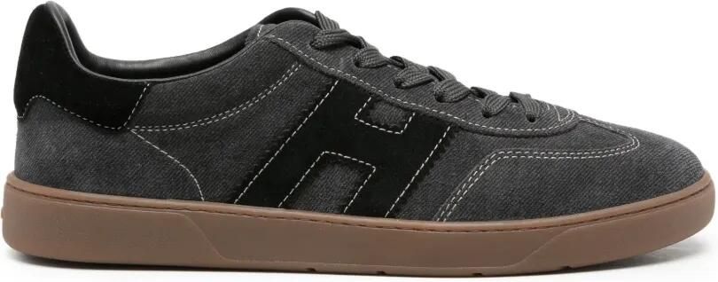 Hogan Sneakers met logopatch Grijs