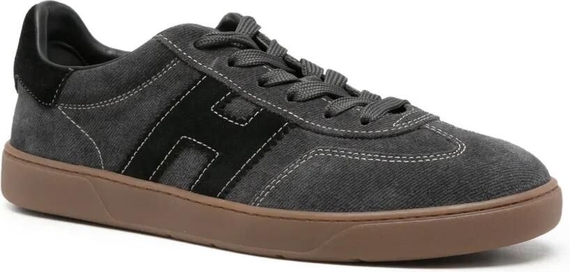 Hogan Sneakers met logopatch Grijs - Foto 3