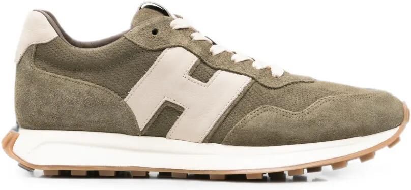 Hogan Sneakers met logopatch Groen