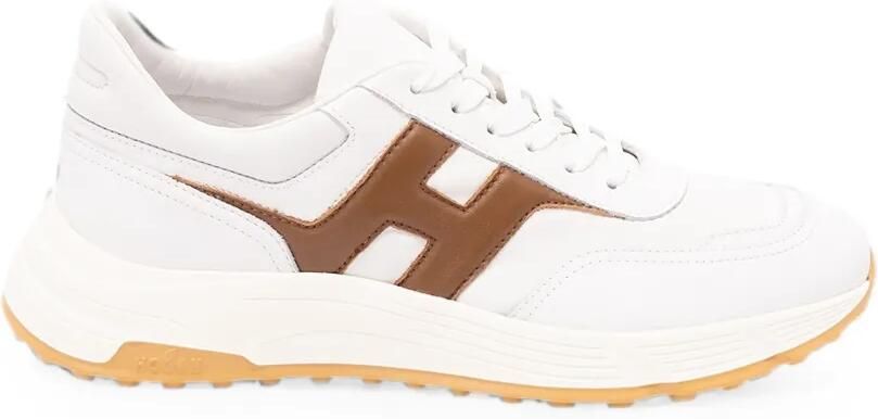 Hogan Sneakers met logopatch Wit