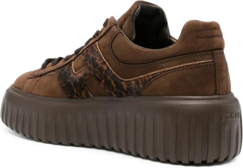 Hogan Sneakers met luipaardprint Bruin - Foto 2
