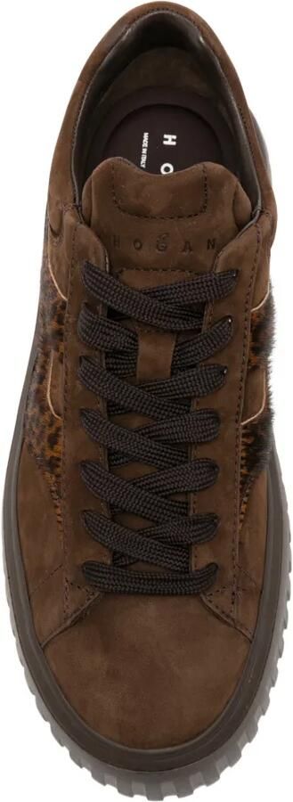Hogan Sneakers met luipaardprint Bruin - Foto 4