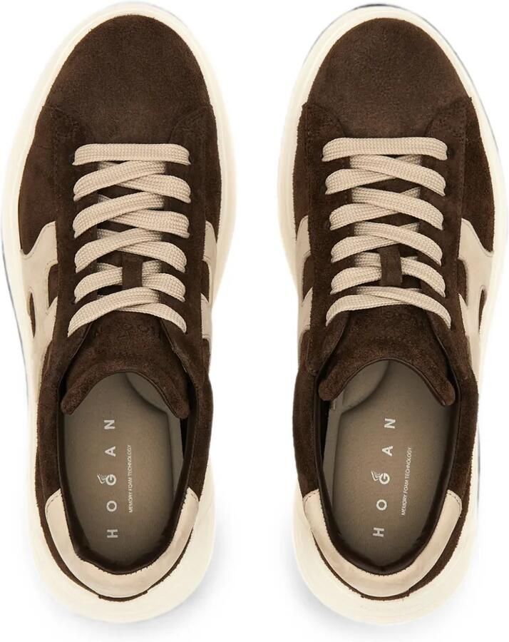 Hogan Sneakers met plateauzool Bruin - Foto 2