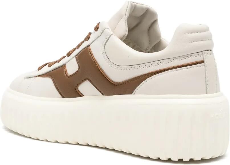 Hogan Sneakers met plateauzool en H-logo Beige - Foto 2