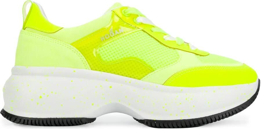Hogan Sneakers met plateauzool Groen