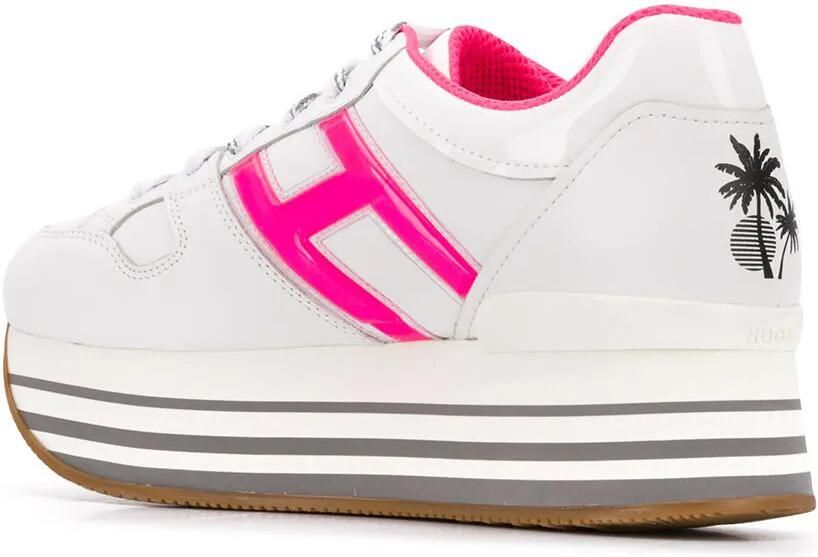 Hogan Sneakers met plateauzool Wit - Foto 2