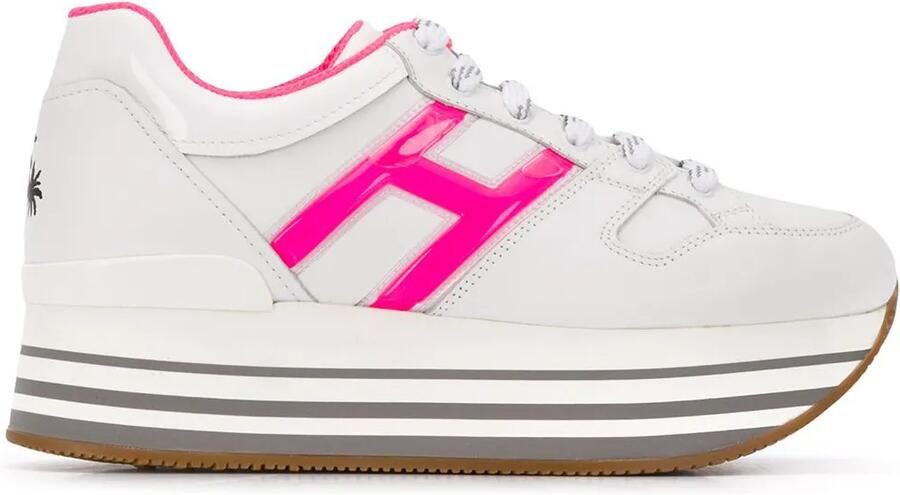 Hogan Sneakers met plateauzool Wit