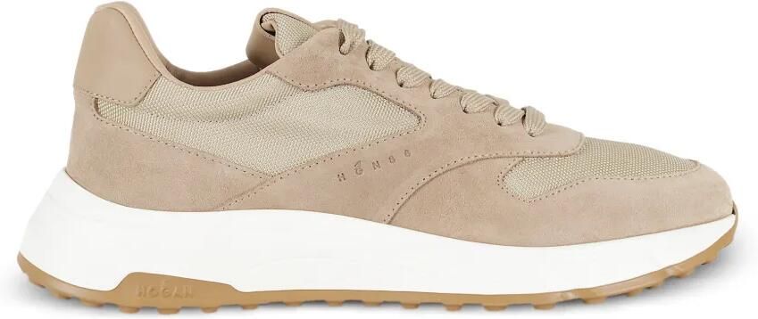 Hogan Sneakers met vlakken Beige