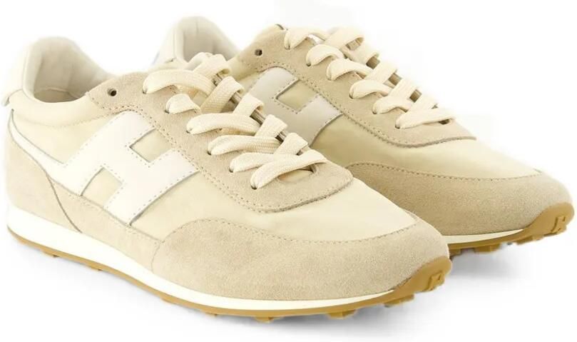 Hogan Sneakers met vlakken Beige