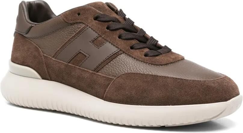 Hogan Sneakers met vlakken en H-logo Bruin - Foto 3