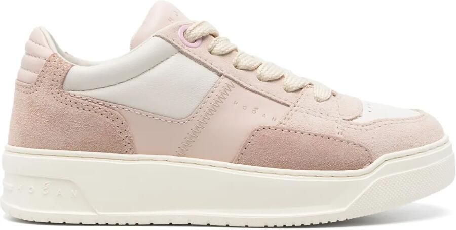 Hogan Sneakers met vlakken Roze