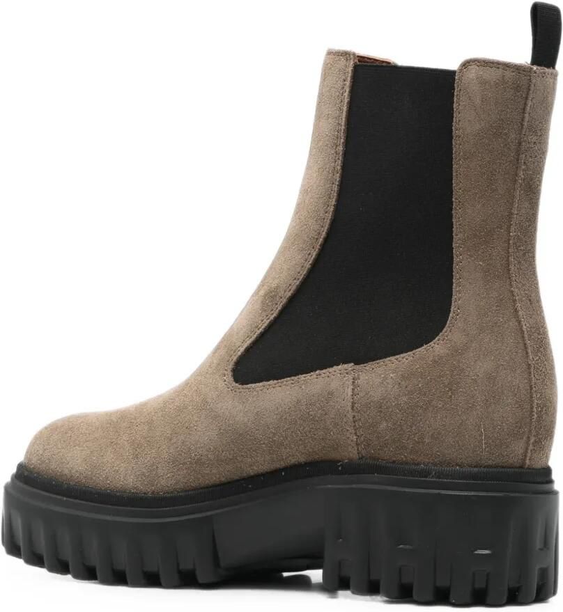Hogan Suède Chelsea laarzen Beige - Foto 2