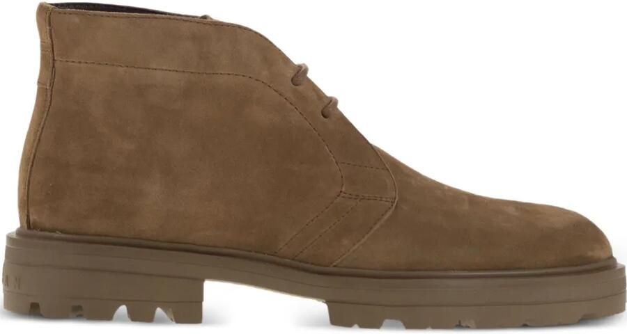 Hogan Suède desert boots Bruin