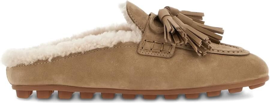 Hogan Suède instappers Beige