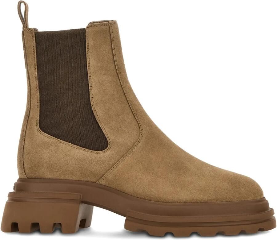 Hogan Suède laarzen Beige