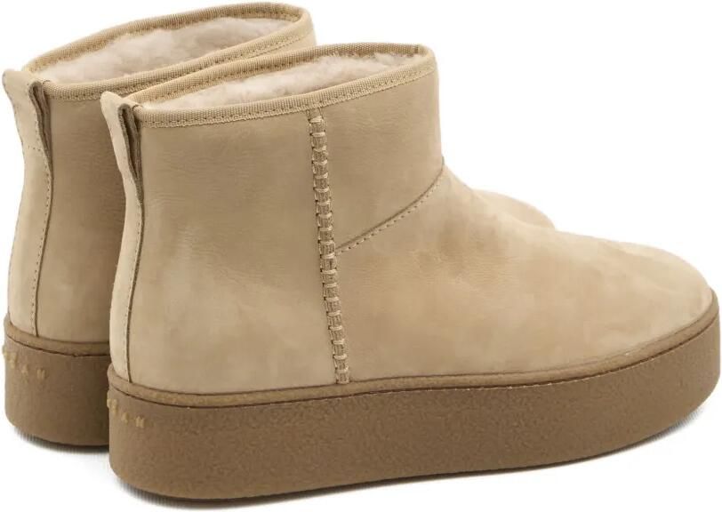Hogan Suède lammy laarzen Beige - Foto 4