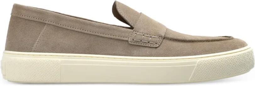 Hogan Suède loafers Beige