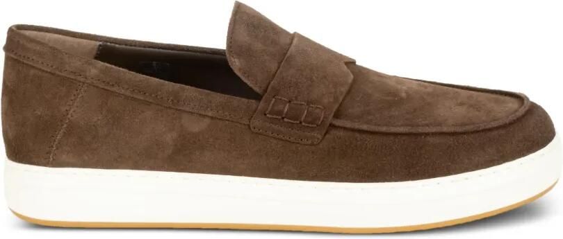 Hogan Suède loafers Bruin