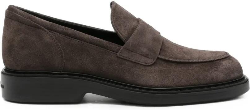 Hogan Suède loafers Bruin